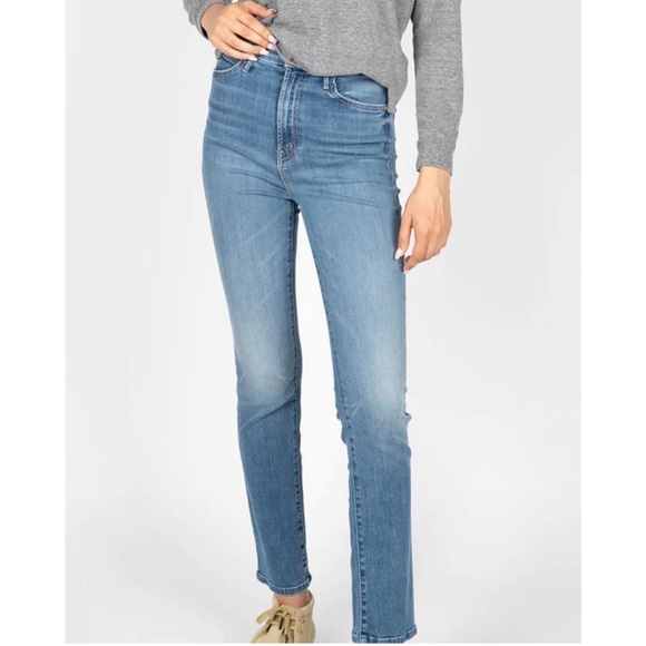 MOTHER The Swooner Rascal Hover Denim in Healing Jar - Picture 1 of 11